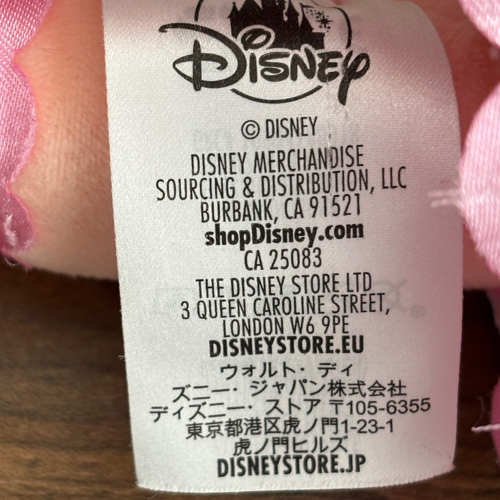 Disney Store MISS PIGGIE Muppet Babies Plush Pig Pink 14" Toy Stuffed Animal - Picture 10 of 13
